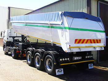 Tridem Axle ALuminium Tipper